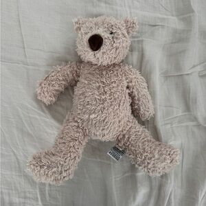 Jellycat Biscuit Bear Retired Rare 13" Plush Stuffed Animal